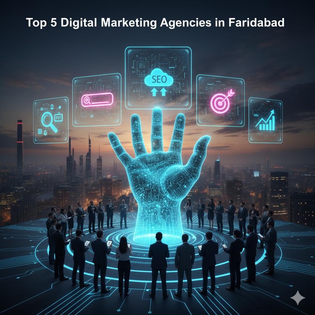 Top 5 Digital Marketing Agencies in Faridabad