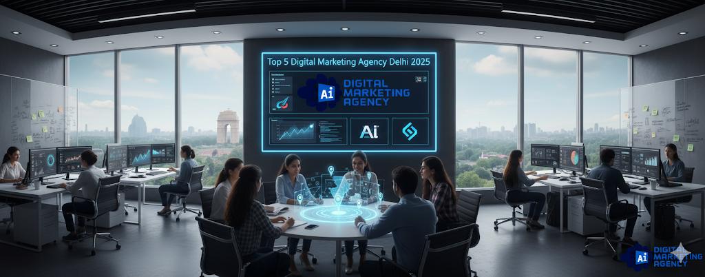 Top 5 Digital Marketing Agency Delhi 2025