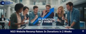 NGO Website Revamp Raises 3x Donations in 2 Weeks