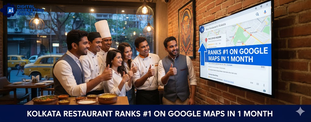 Kolkata Restaurant Ranks #1 on Google Maps in 1 Month