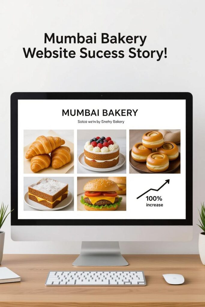Mumbai Bakery Website Redesign Boosts 2x Online Orders